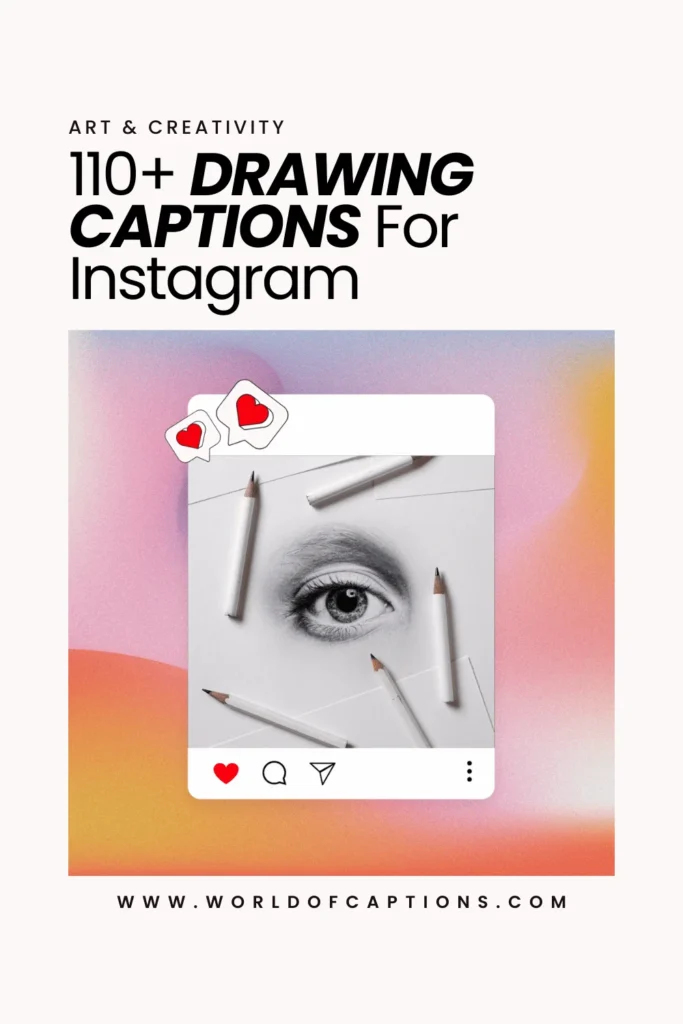DRAWING CAPTIONS For Instagram