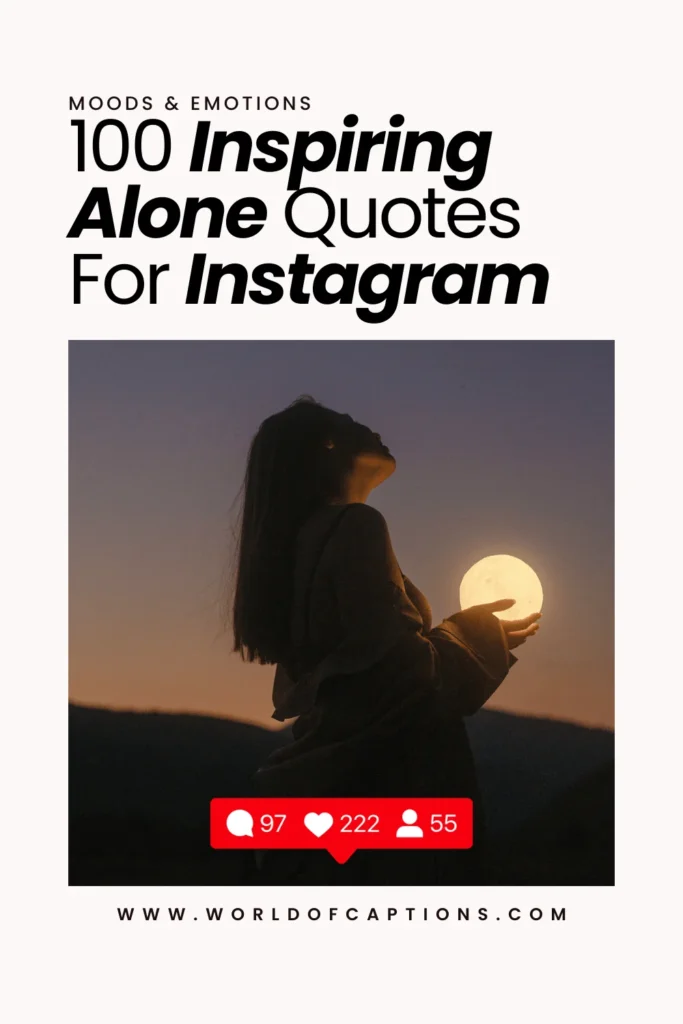 Alone Quotes For Instagram