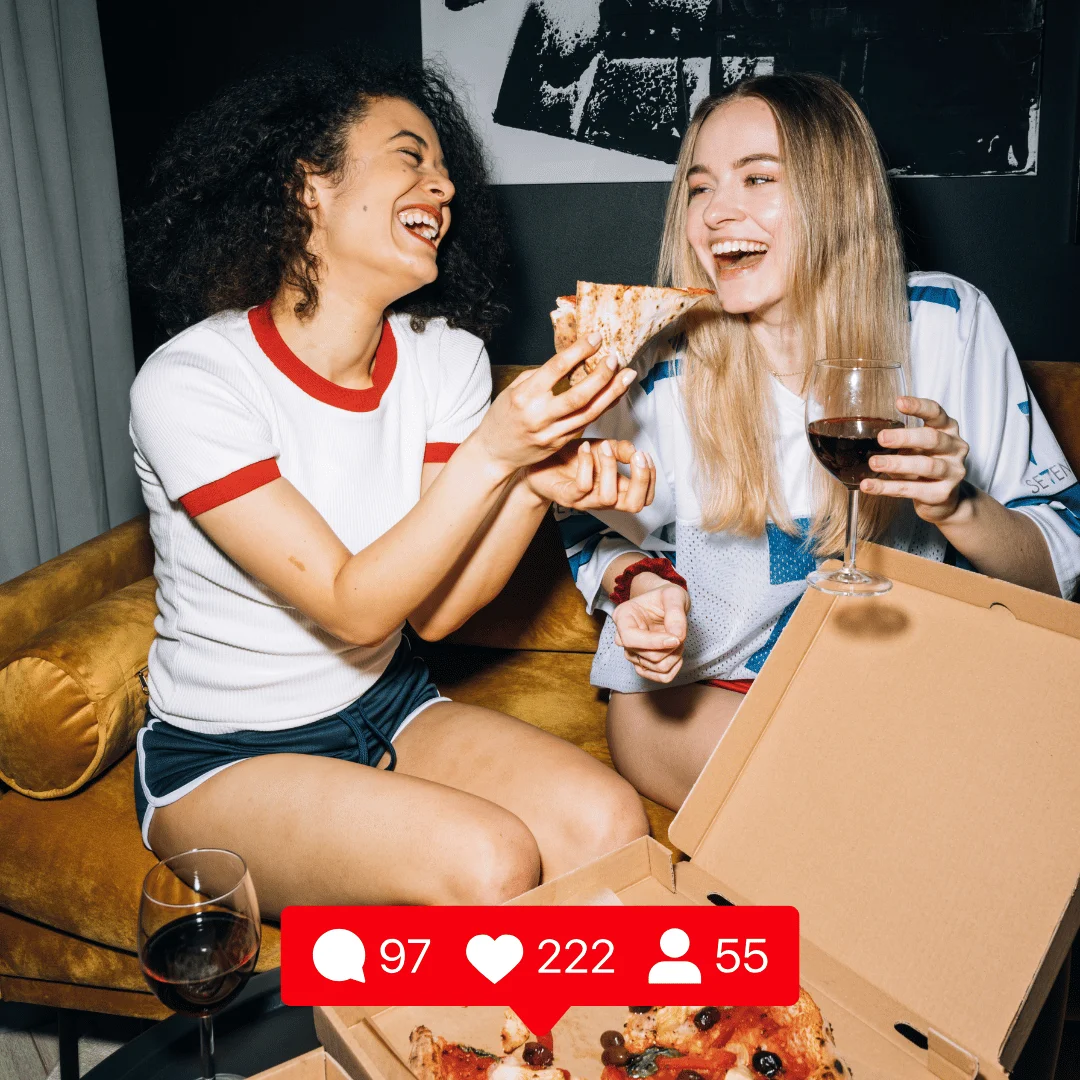 pizza captions for Instagram